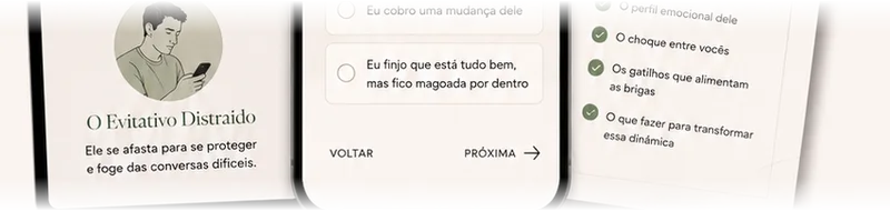 Simulação do diagnóstico Raio-X Zero Brigas no celular, tablet e relatório impresso